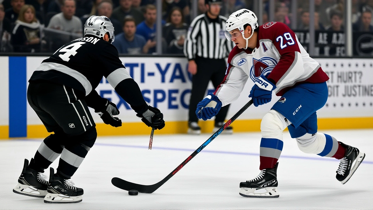 Nathan MacKinnon Sets Avalanche Points Record in Opener vs. Kings