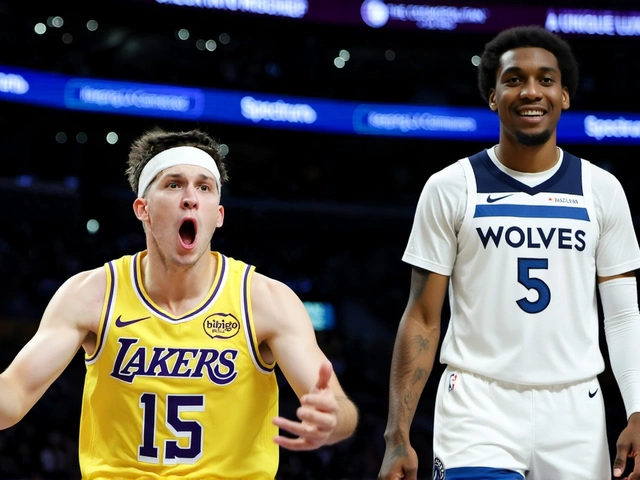 Austin Reaves' buzzer-beater lifts Lakers over Timberwolves 116-115